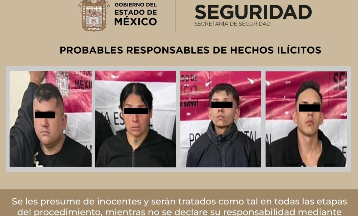 Detienen a cinco por presunto intento de homicidio en Coacalco