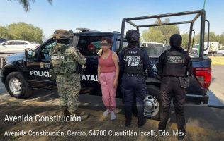 Detienen a mujer con 68 envoltorios de droga en Cuautitlán Izcalli