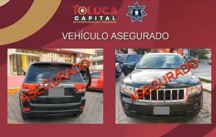 Detienen a pareja en Toluca con vehículo ligado a feminicidio