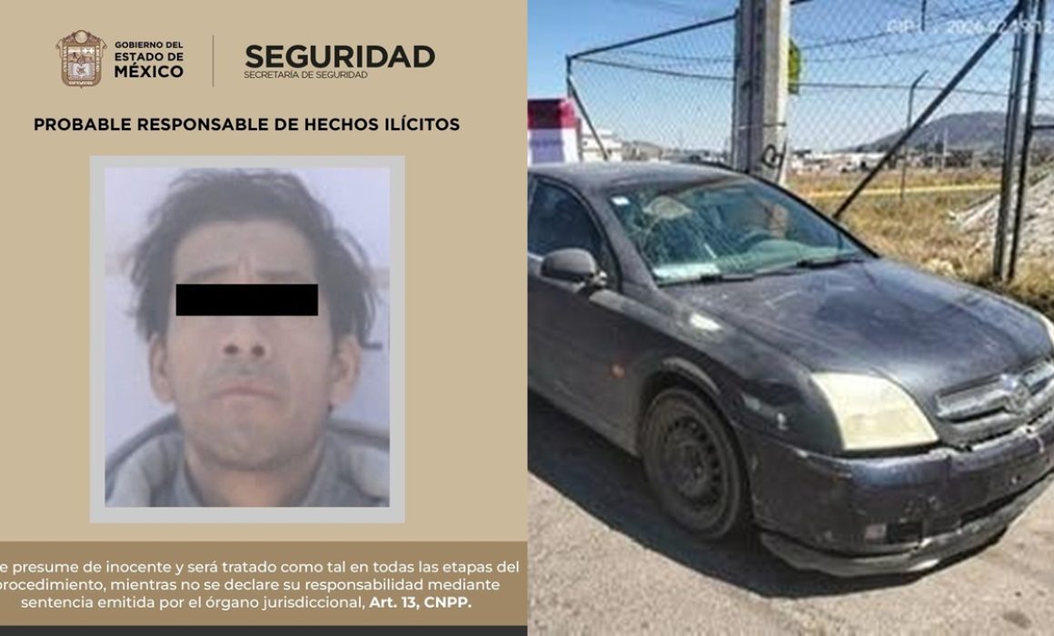 Detienen en Zinacantepec a narcomenudista con orden vigente