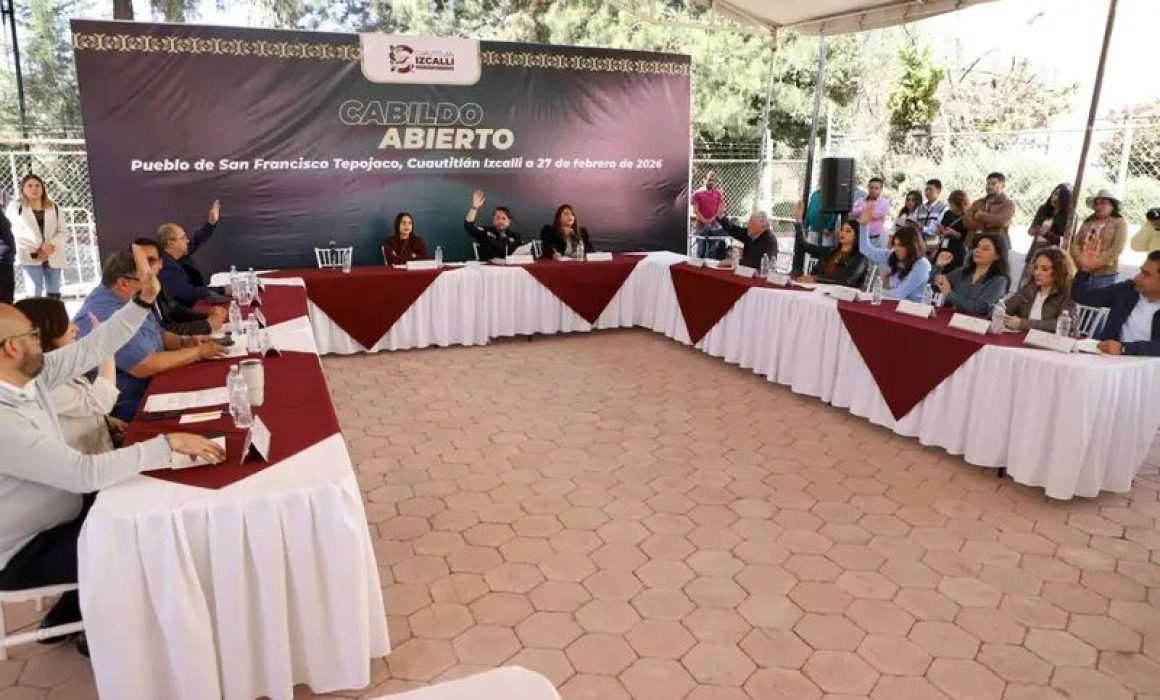Encabeza alcalde Cabildo Abierto en Cuautitlán Izcalli