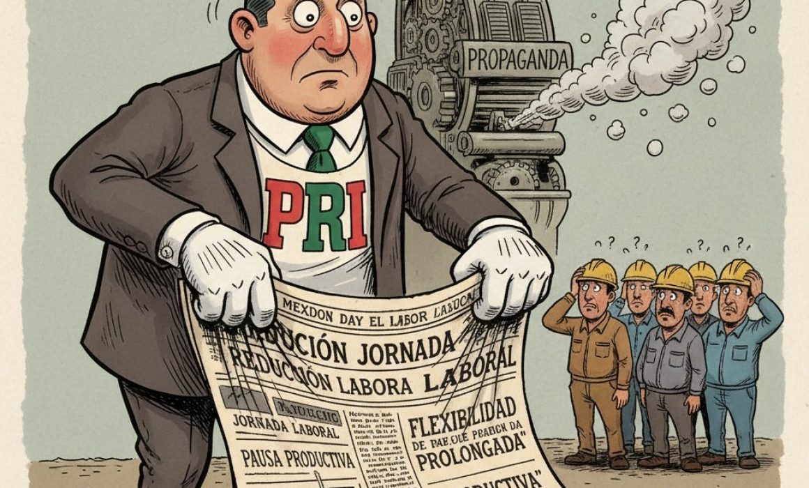 Evidencia el PRI su doble discurso contra la jornada laboral de 40 horas