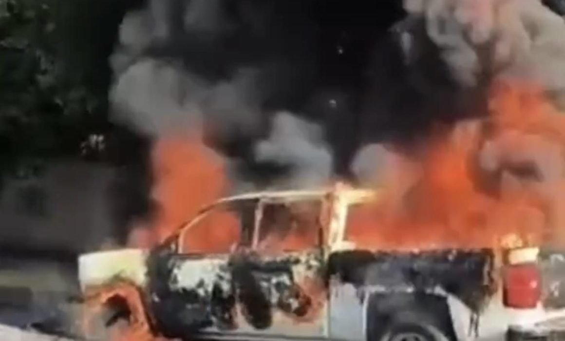 Evidencia incendio el deterioro de vehículos del gobierno de Ixtapaluca