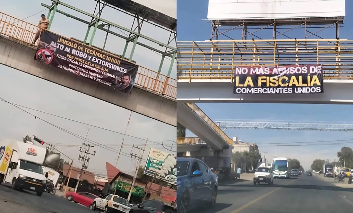 Exigen frenar extorsiones tras protestas de comerciantes en Tecámac