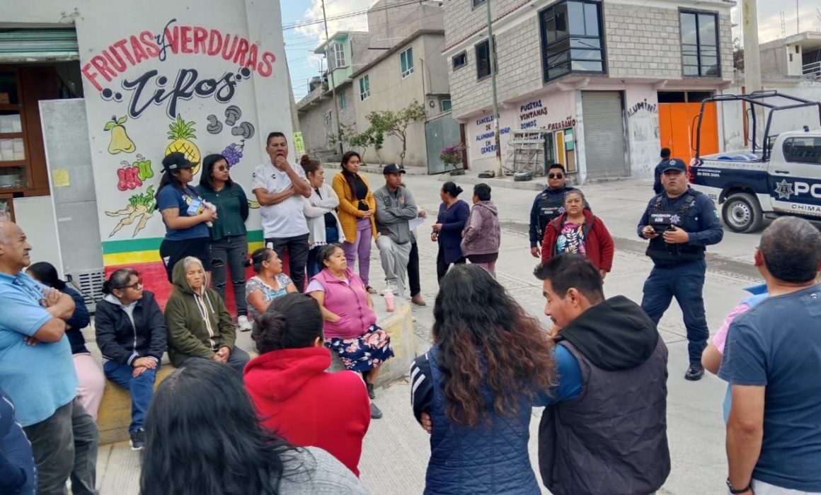 Exigen vecinos reforzar seguridad en San Juan Zapotla Chimalhuacán