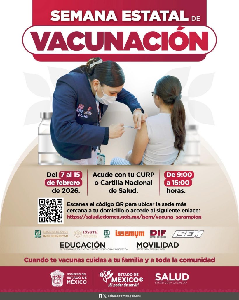 Fotos: Secretaría de Salud del Estado de México
