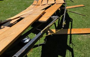 Hay 23 lesionados en colapso de gradas en Universidad Iberoamericana