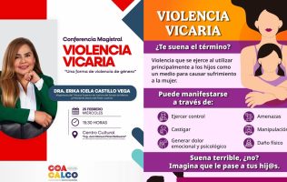 Impartirán conferencia magistral sobre violencia vicaria en Coacalco