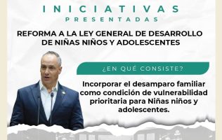 Impulsa Jesús Cuanalo reforma para proteger a niñas sin familia