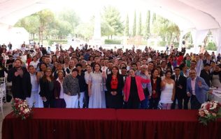 Impulsa Rosi Wong matrimonios gratuitos en Tecámac