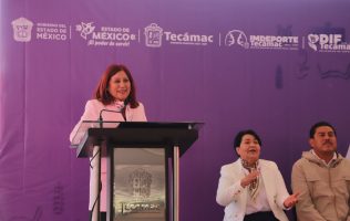 Inaugura Rosi Wong segundo encuentro deportivo estatal en Tecámac