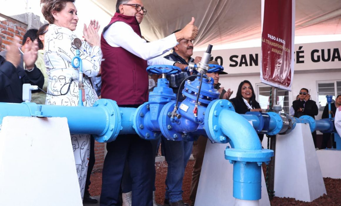 Inauguran en Toluca pozo que abastecerá a 14 mil habitantes
