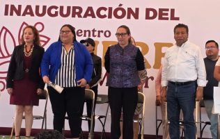 Inauguran primer Centro Libre para Mujeres en la Sierra de Guadalupe
