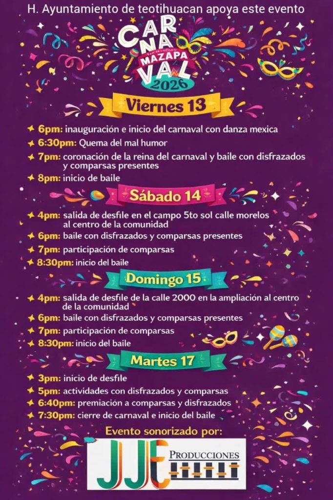 FOTO: FB: Bailes de la zona de Texcoco