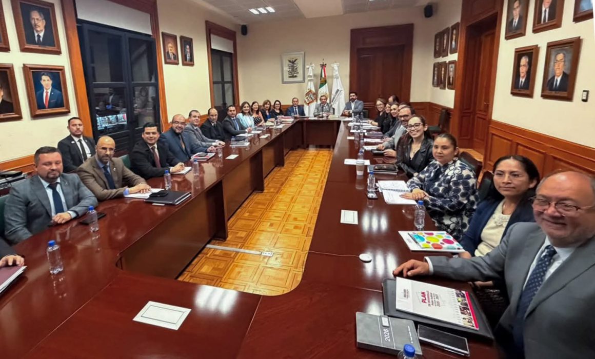 Instala PJEM Junta de Coordinación para eficientar la justicia