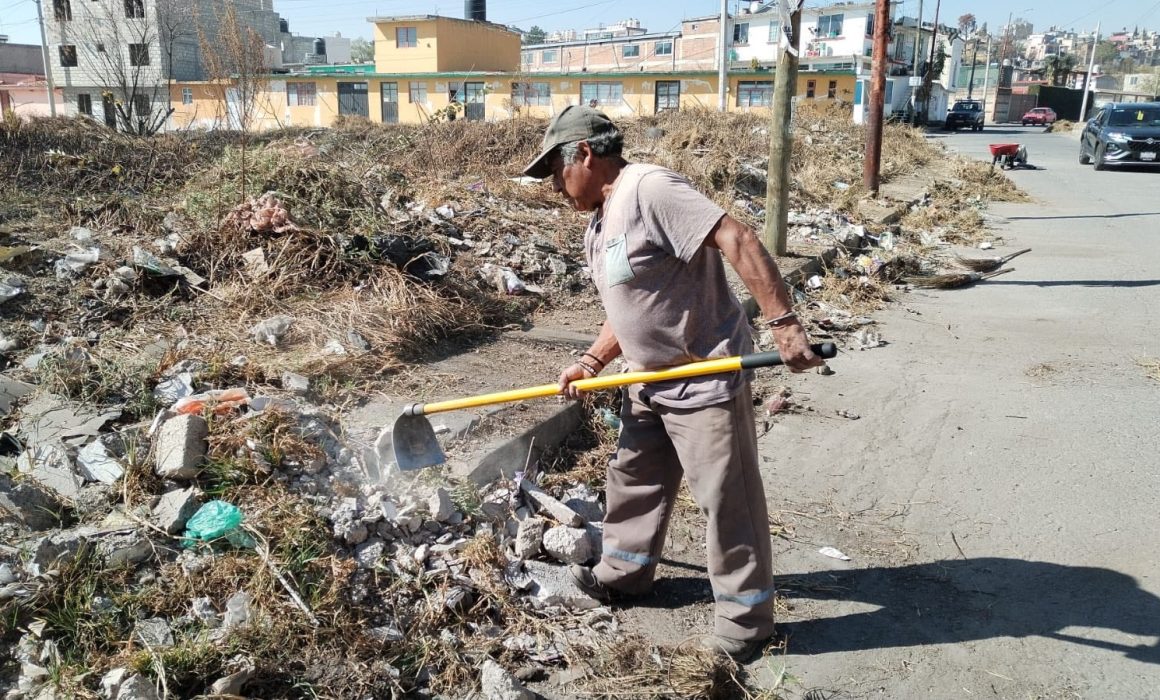 Intensifica Metepec la recuperación de espacios y movilidad peatonal