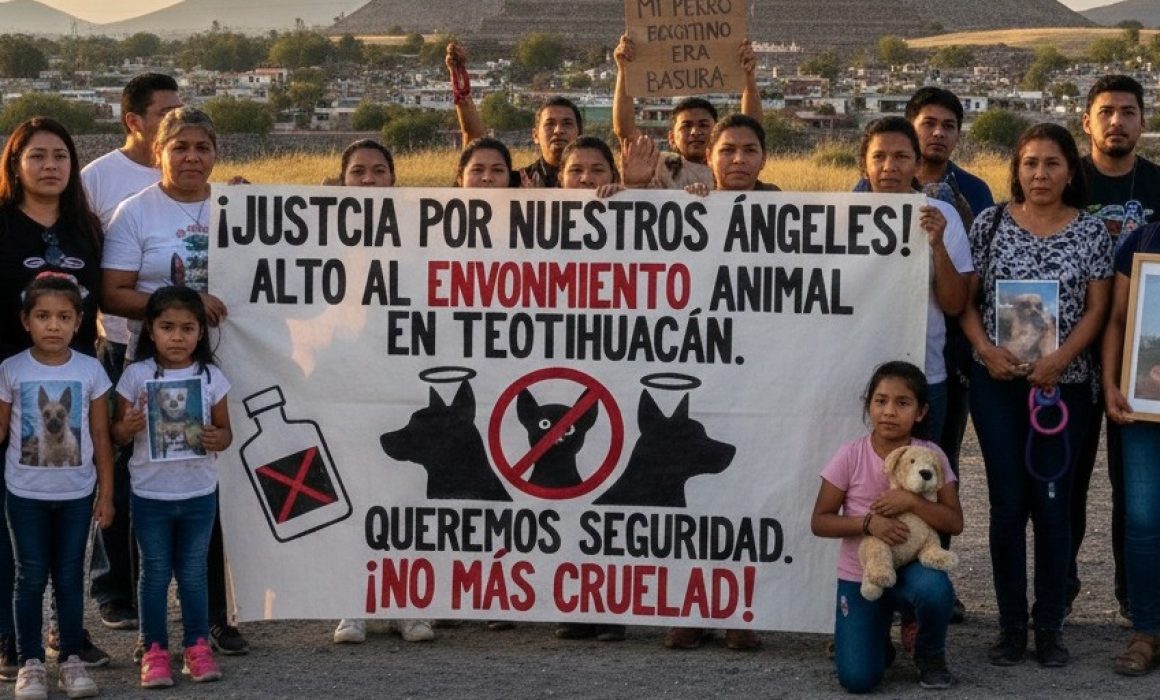 Investigan envenenamiento de perros en Teotihuacán; vecinos piden acción