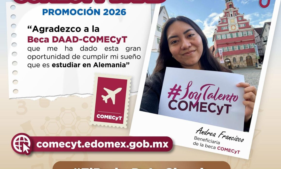Invita SECTI del Estado de México a realizar maestría en Alemania