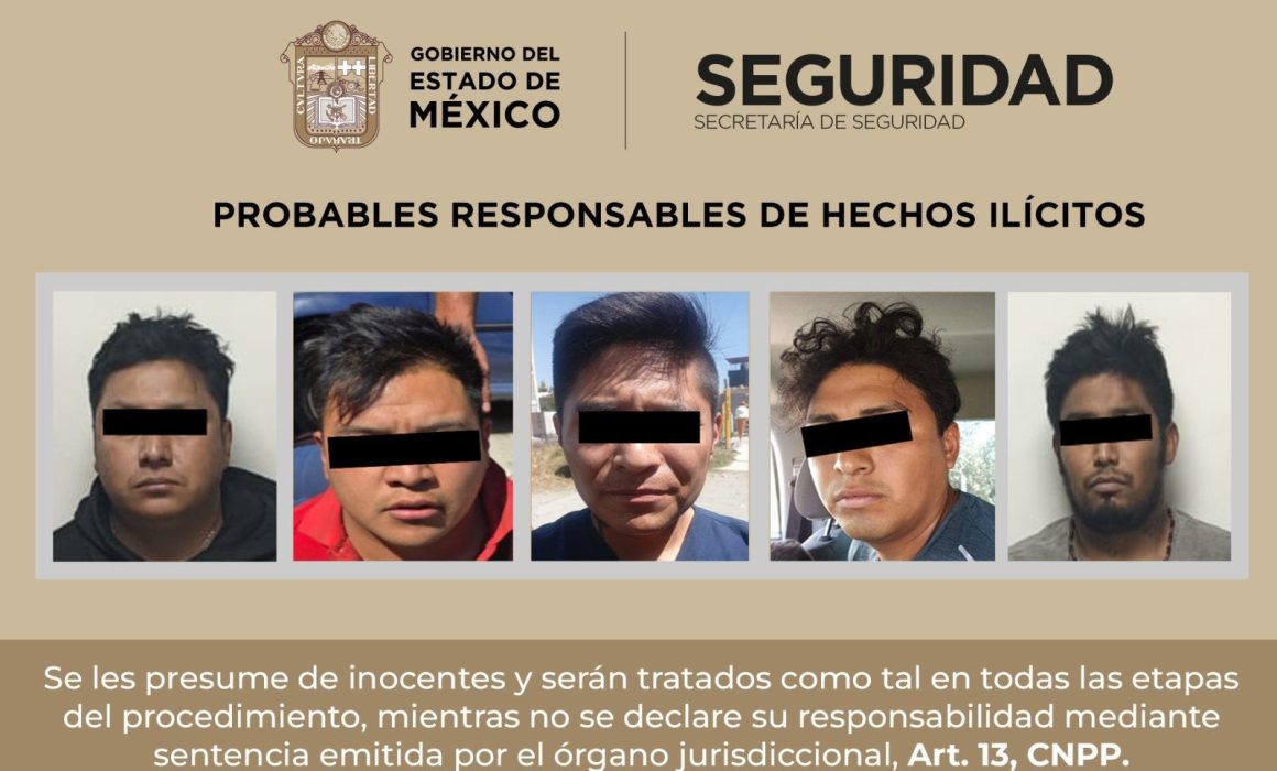 Involucran a menor tras detención de hombres por auto robado en Toluca