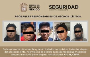 Involucran a menor tras detención de hombres por auto robado en Toluca