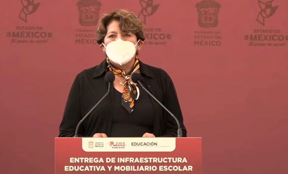 Lleva Delfina Gómez inversión histórica a escuelas de Valle de Chalco