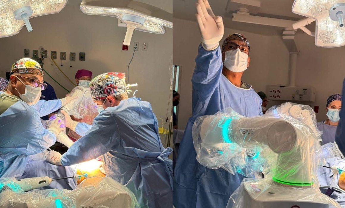 Lleva Estado de México cirugía torácica robótica a hospital público