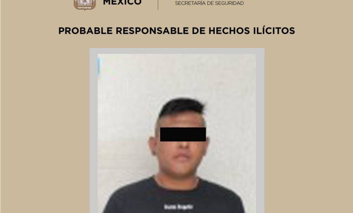 Logra Operativo Blindaje detención por narcomenudeo en Nicolás Romero