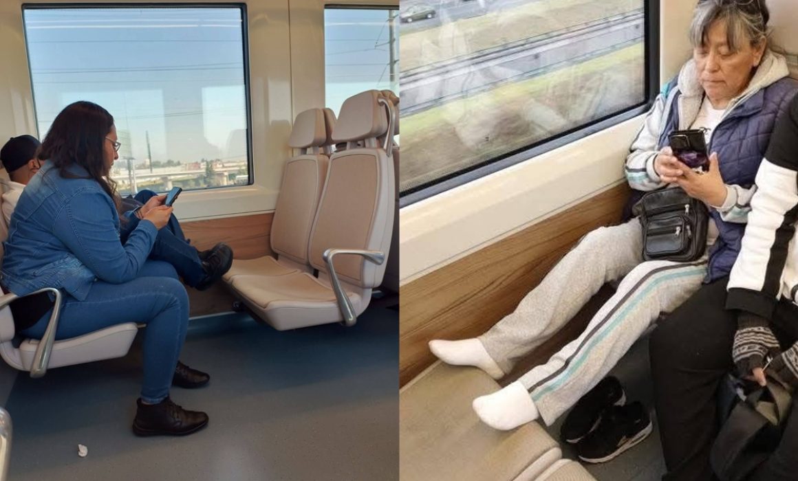 Luce sucio y con manchas el Tren Insurgente a 15 días de su apertura