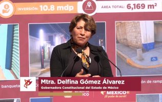 Mejora Delfina Gómez seguridad urbana en Chalco con calles seguras