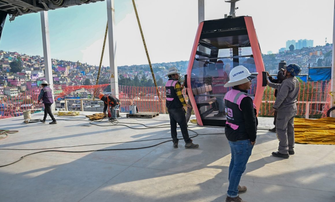 Moderniza Delfina Gómez Mexicable en Naucalpan con 278 cabinas nuevas