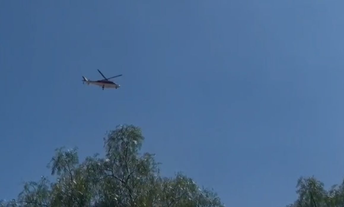 Movilizan cuerpos de emergencia por reporte de avioneta en México–Pirámides