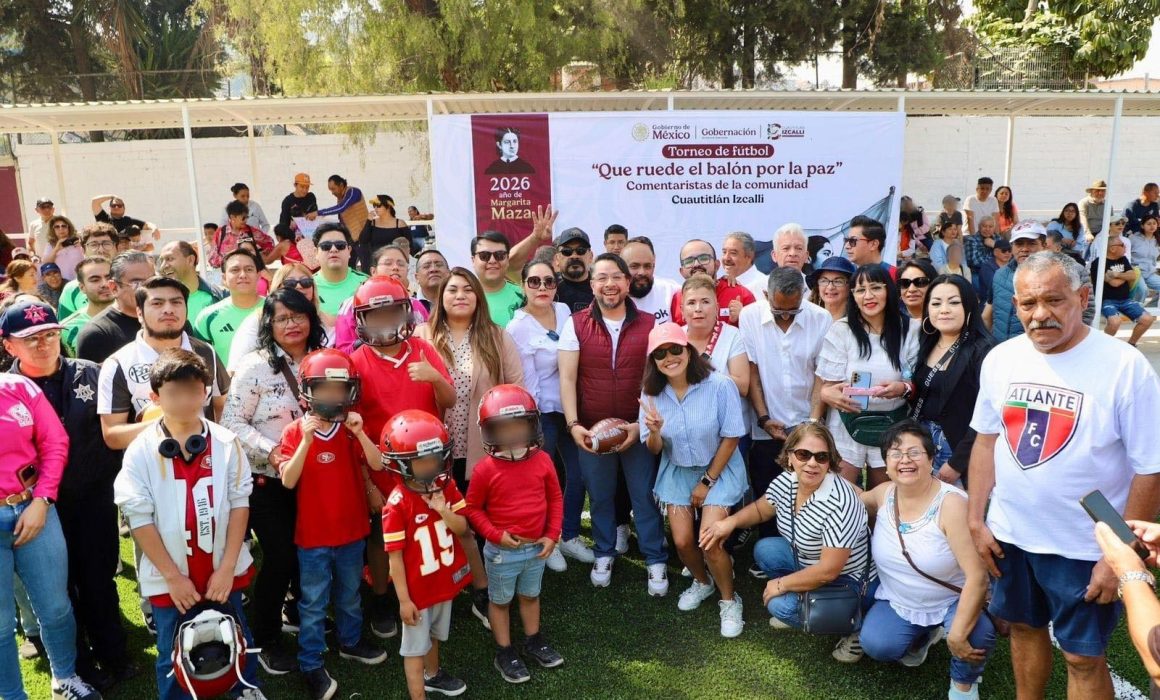 Organiza Cuautitlán Izcalli Torneo Juvenil por la Paz