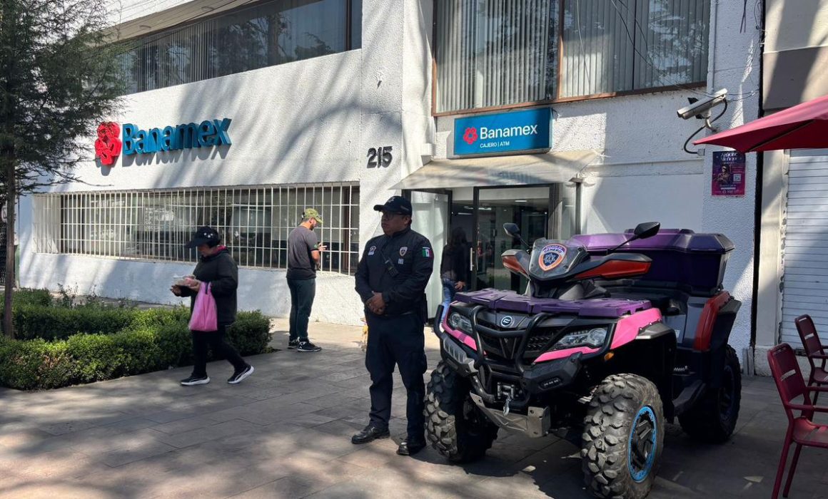 Ponen en marcha en Toluca operativo para reforzar seguridad en bancos
