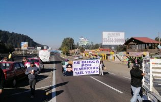 Presionan a Fiscalía Mexiquense con bloqueo por caso Dafne