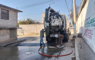 Realiza Gobierno Municipal desazolve en Cuautitlán Izcalli