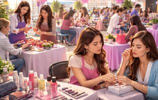 Realizan en Jilotzingo Feria de la Mujer por el 8 de marzo