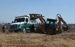 Realizan limpieza en humedal del Parque Ecológico Estatal Tecámac