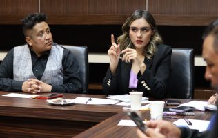 Recibe Zaria Cedillo a sonideros de Ecatepec en Congreso mexiquense