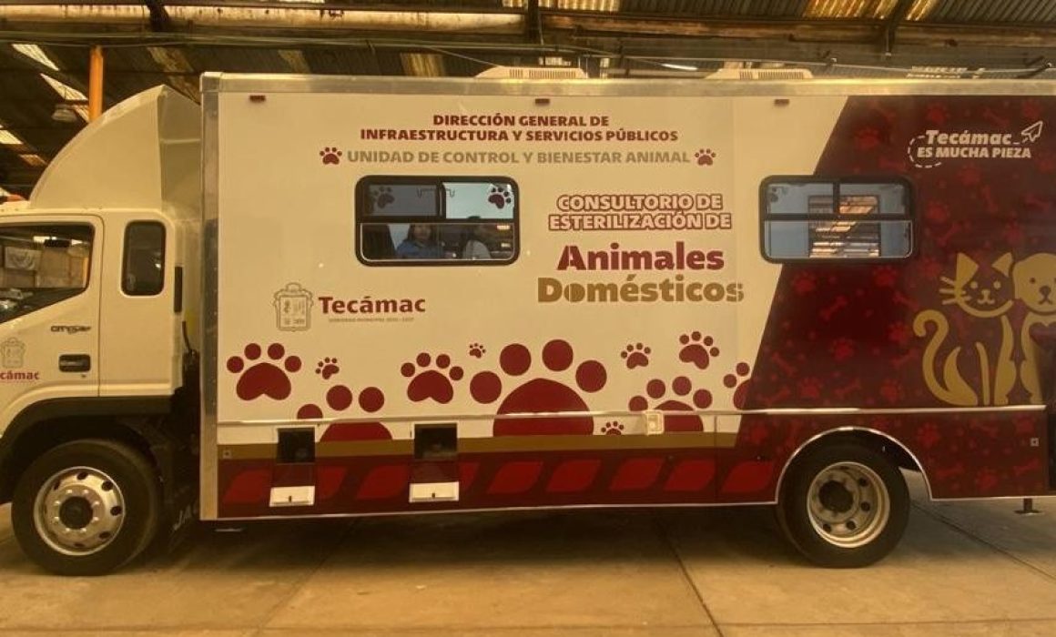 Refuerza Tecámac bienestar animal con clínica, albergue y unidad móvil