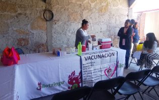 Refuerzan acciones en Jilotzingo contra el sarampión