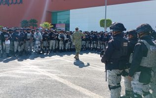 Refuerzan mando unificado en oriente del Edomex con 300 elementos