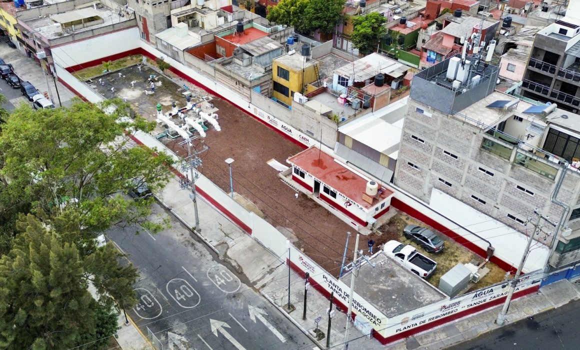 Rehabilitan plantas de bombeo en Nezahualcóyotl en beneficio de miles
