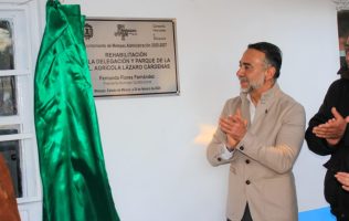 Renueva Fernando Flores espacios públicos en Agrícola Lázaro Cárdenas