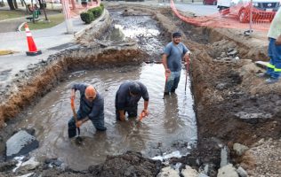 Repara ODAPAS Tecámac fuga de agua potable en Valle de San Miguel