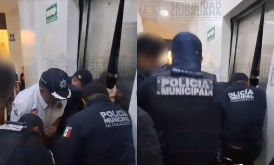 Rescatan a 7 personas atrapadas en elevador de Nezahualcóyotl