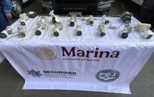 Retiran en Ecatepec 220 cámaras ilegales; vigilaban a las autoridades