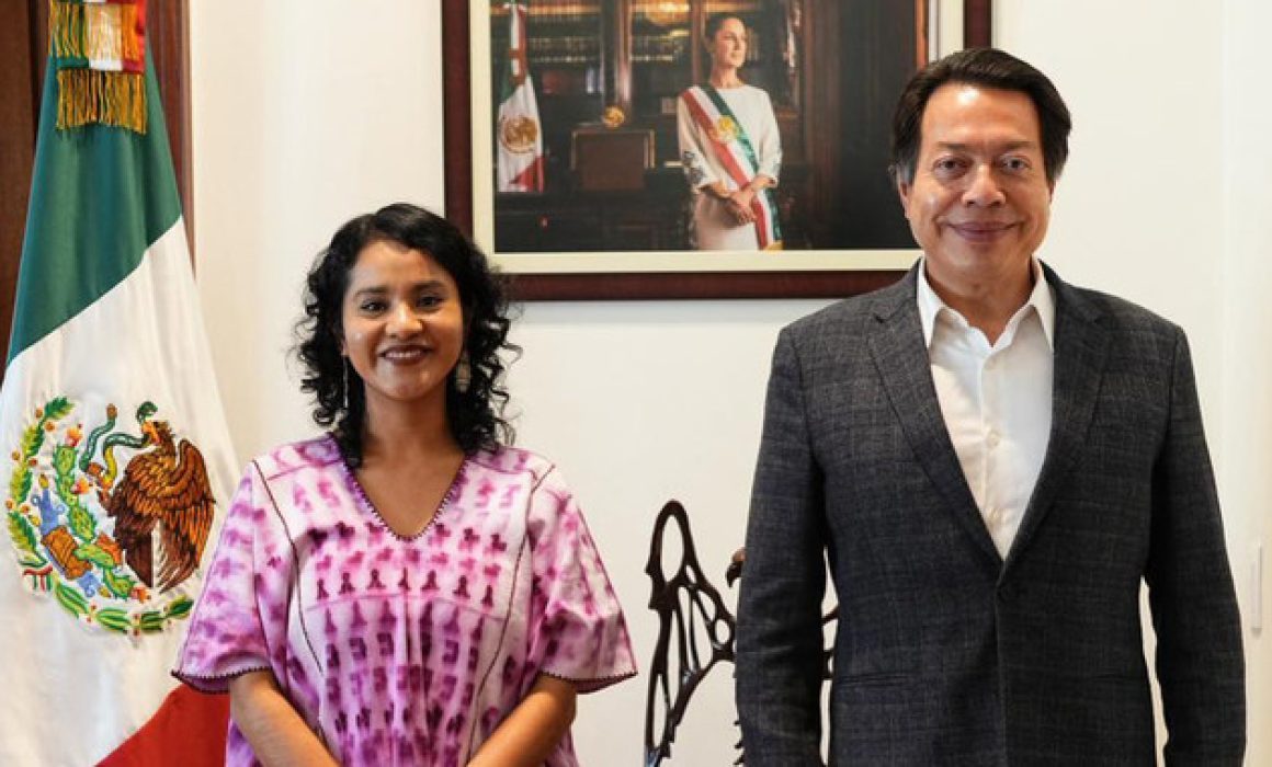 SEP nombra a Nadia López García en sustitución de Marx Arriaga