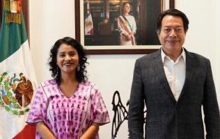SEP nombra a Nadia López García en sustitución de Marx Arriaga
