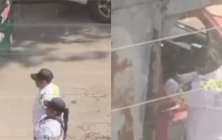 Separan a policía de Naucalpan tras ser captado recibiendo dinero