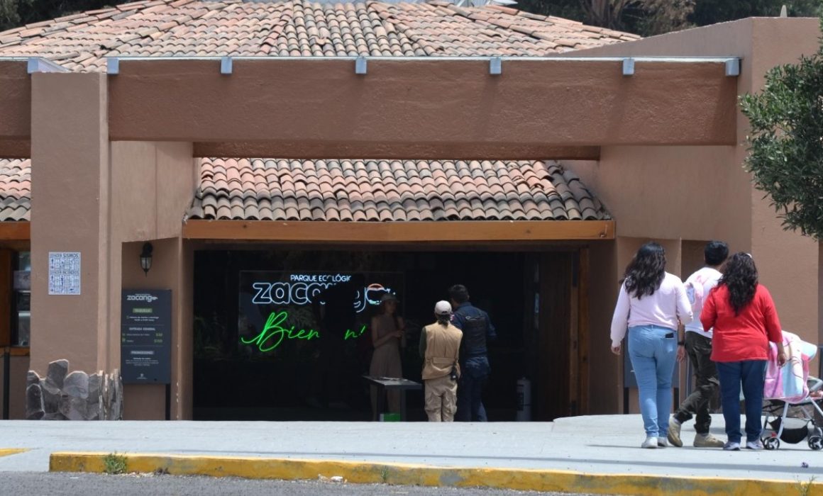 Suben al Parque Zacango al metro de la CDMX